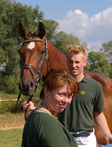 Soeren und Julia Blass mit Susi B Archiv Blass